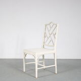 1970s Faux bamboo dining chairs from Spain