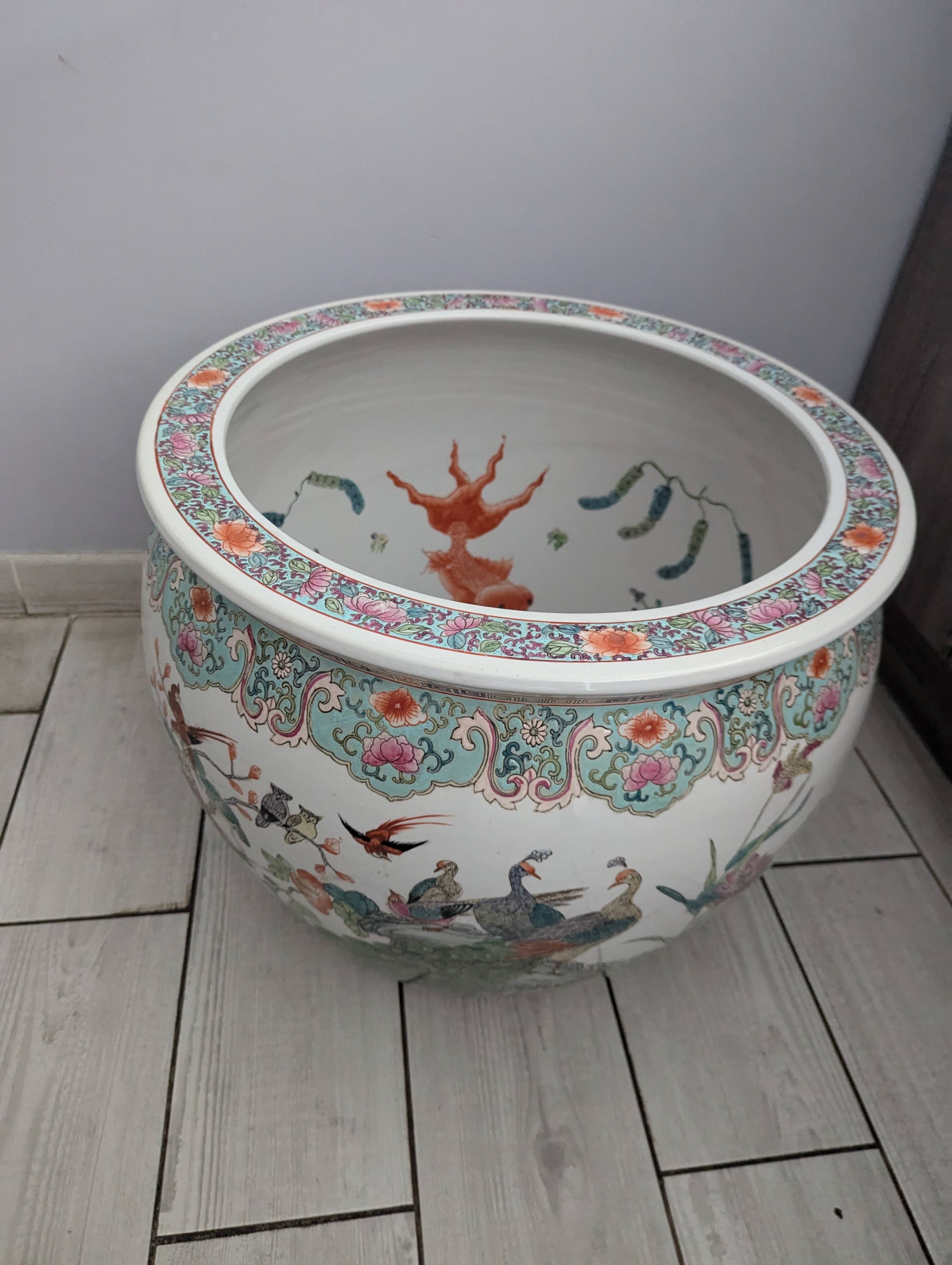 Japanese aquarium cachepot from the 30s and 40s