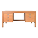 Mid-Century Oak Desk by Chr. Rasmussen for Randers Møbelfabrik, 1970s.