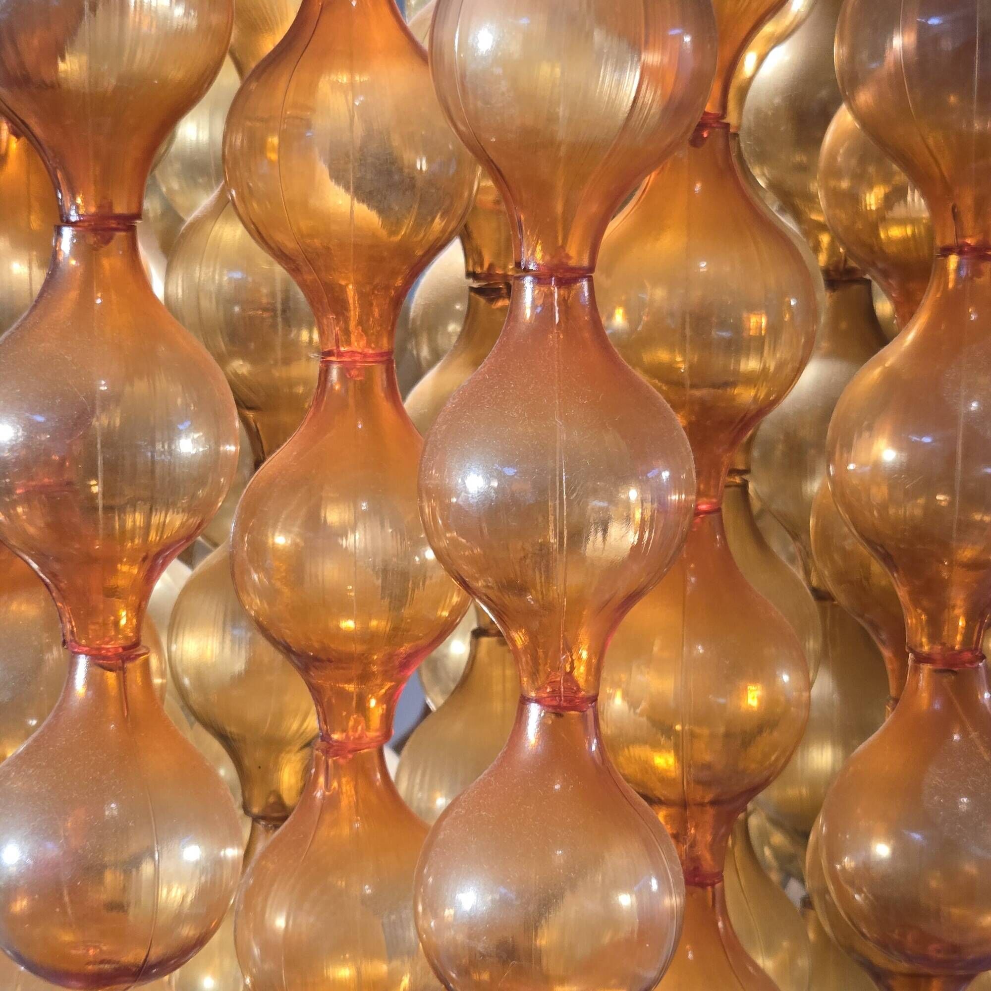 Vintage 1970s pendant light in the style of Verner Panton