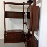 Corner shelf bookcase from the 70s