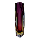 Vase Sommerso Flavio Poli en verre de Murano, Italie 1970