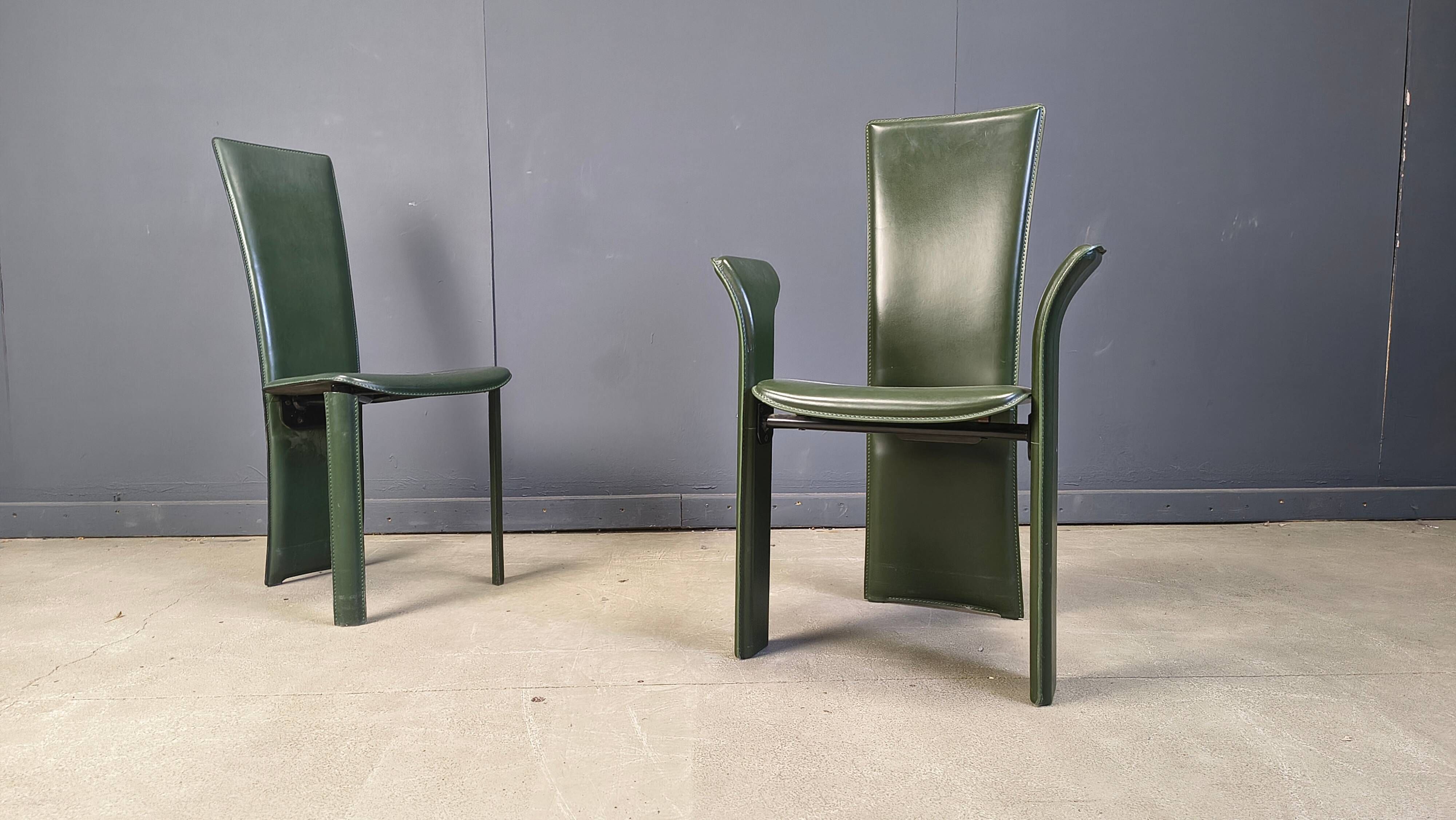 Vintage dining chairs by Pietro Costantini, 1980s, set of 6
