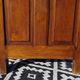 Small oak cabinet, 4 doors, Louis XIII style
