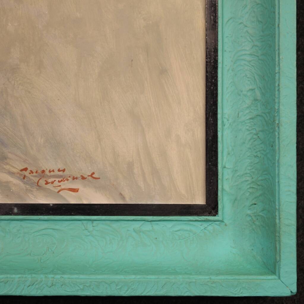 French woman nude painting