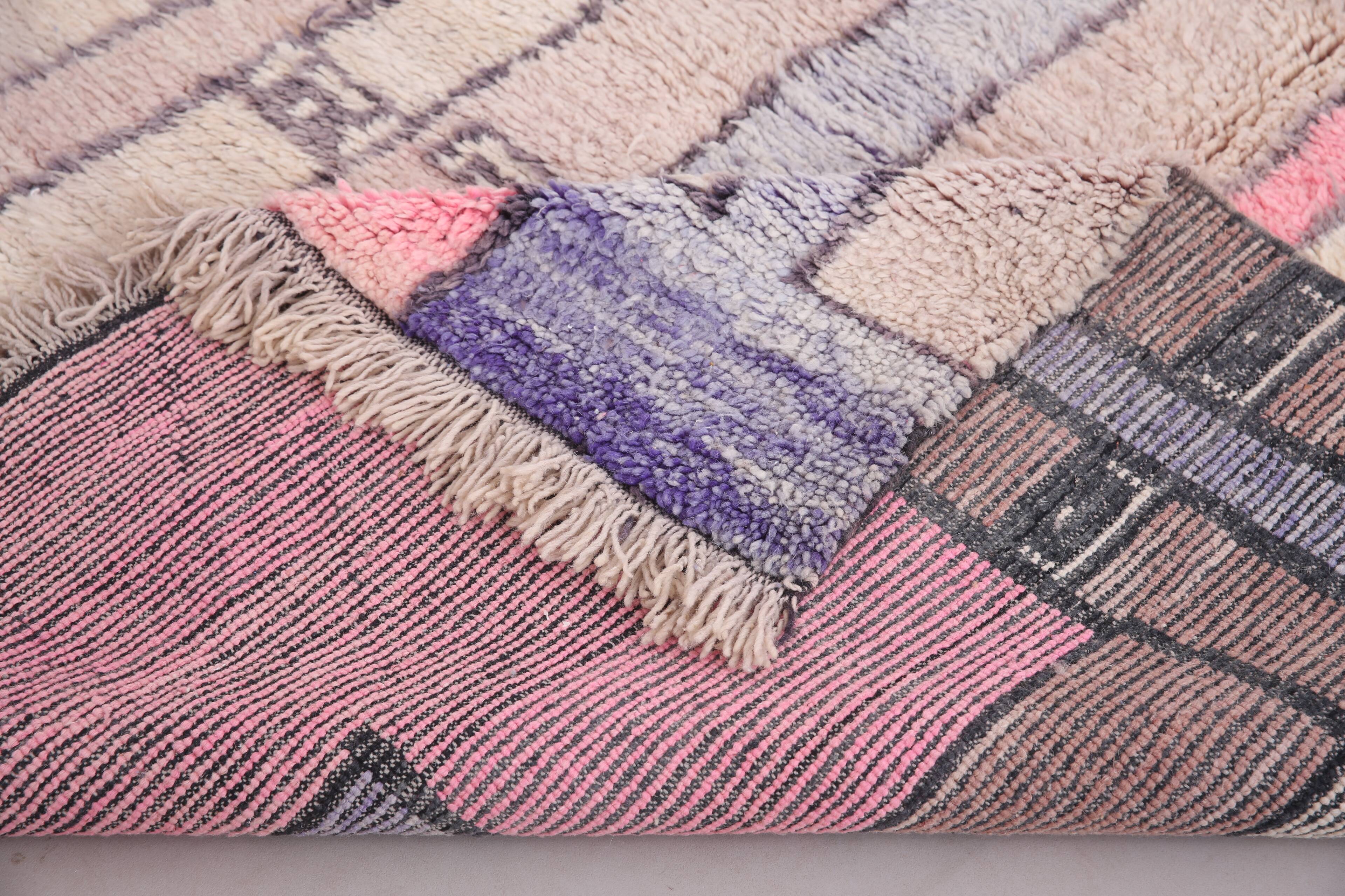 Abstract Moroccan Handmade Rug 175 x 263 cm - Colorful Berber Wool Rug