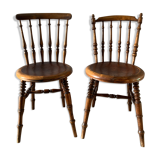 Pair of bistro chairs