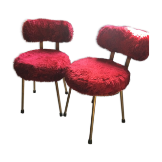 Pair of chairs 70s Pelfran