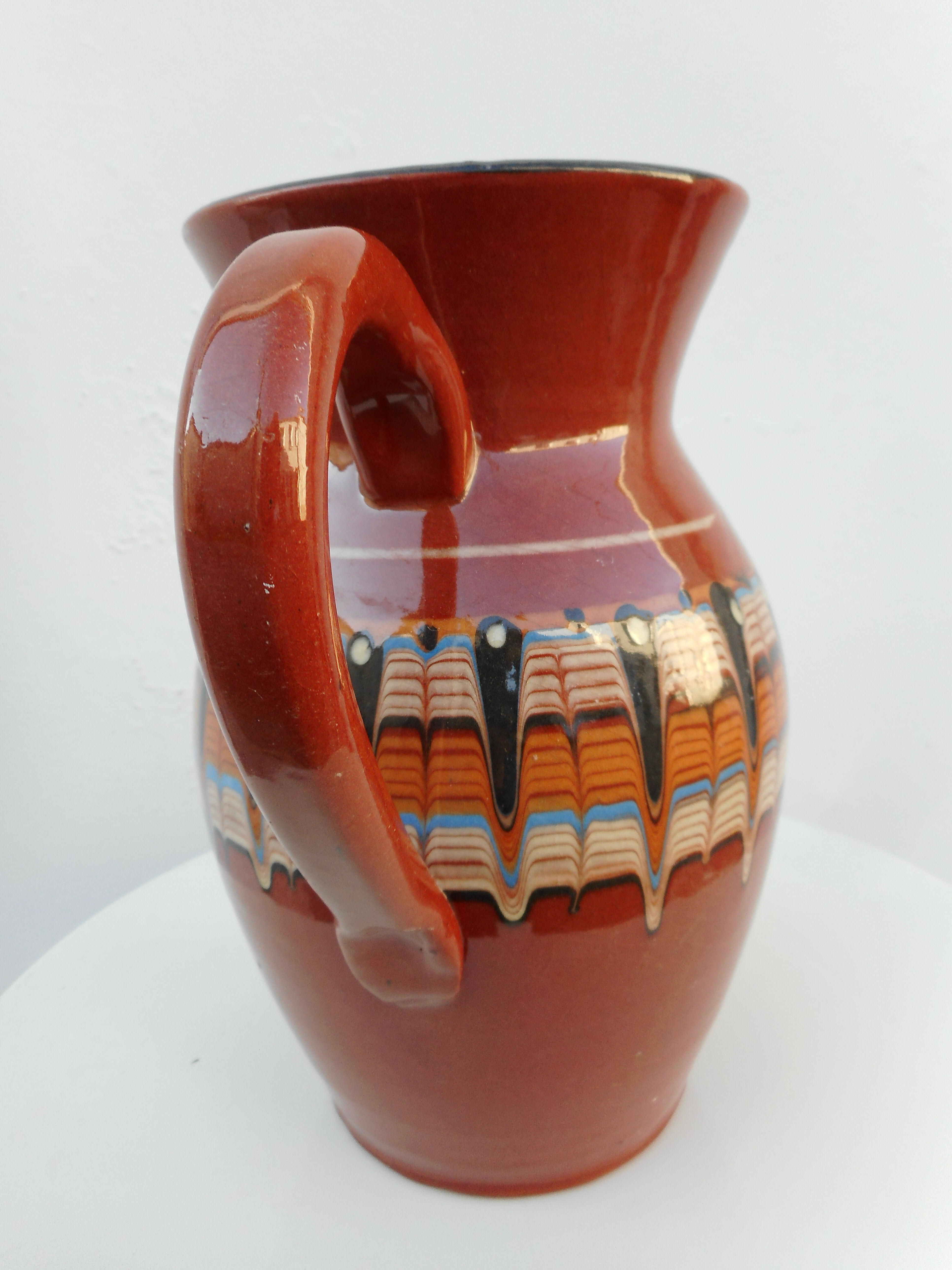 Ceramic pitcher