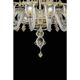 Imperial Style “Rigadin” Murano Glass Chandelier in Venetian Design