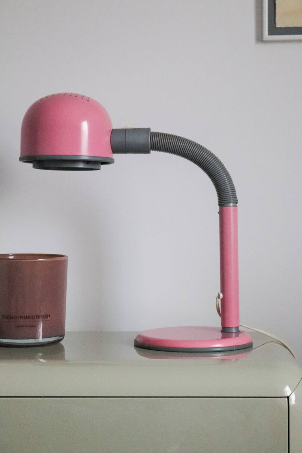 Vintage desk lamp from the 1970s, attributed to Egon Hillebrand for AL.