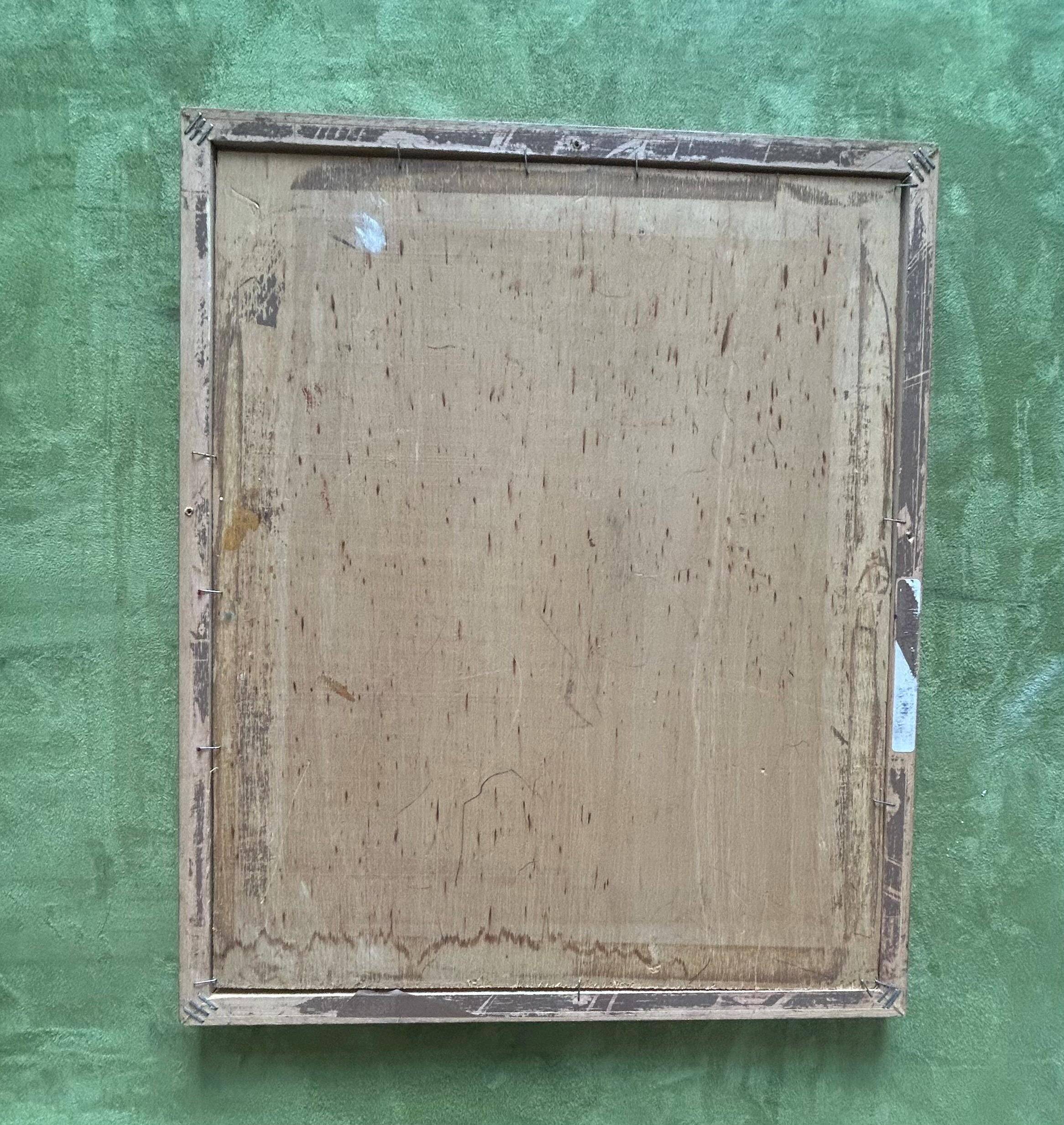 French Vintage Floral Oil Painting  Signed W. Bienaime 1985 Romantic Roses