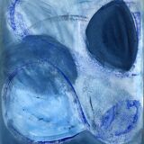 Blue abstract
