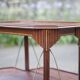 Wooden flap service, tea trolley, bar, living room furniture, vintage service, kitchen, decoration