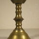 Brass candle holder 15 cm