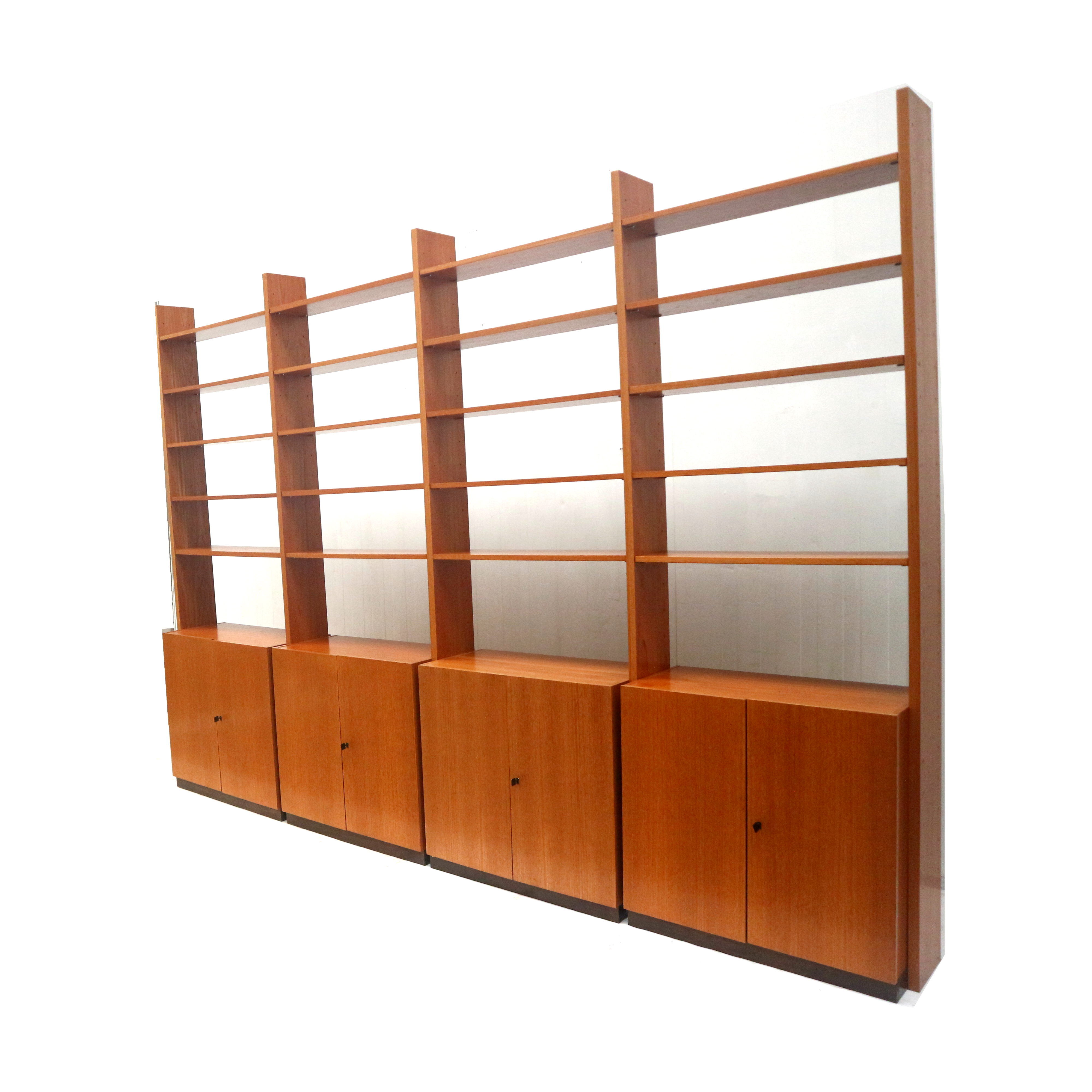 Large freestanding wall system from Musterring made in the 1960