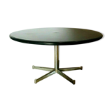 Table basse des années 50 piétement chrome XX siècle