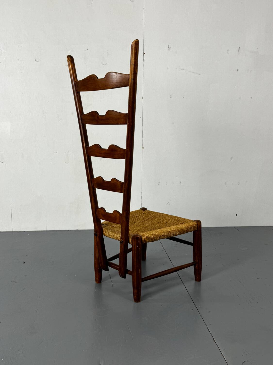 Highback Side Fireside Chair by Gio Ponti for Casa E Giardino, Italy,