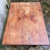Solid wood table - Ball legs