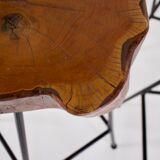 Rustic modernist bar stools