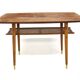 Table basse scandinave en teck, Suède, 1950