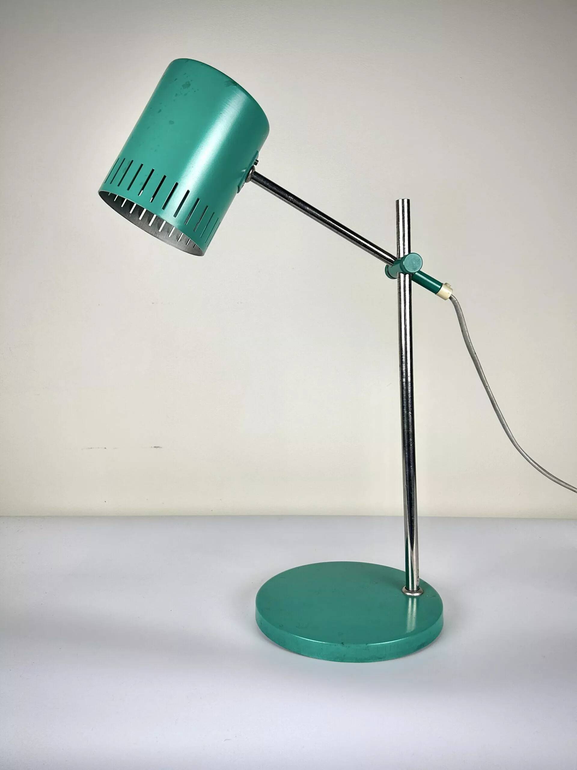 Vintage turquoise lamp – a real gem
