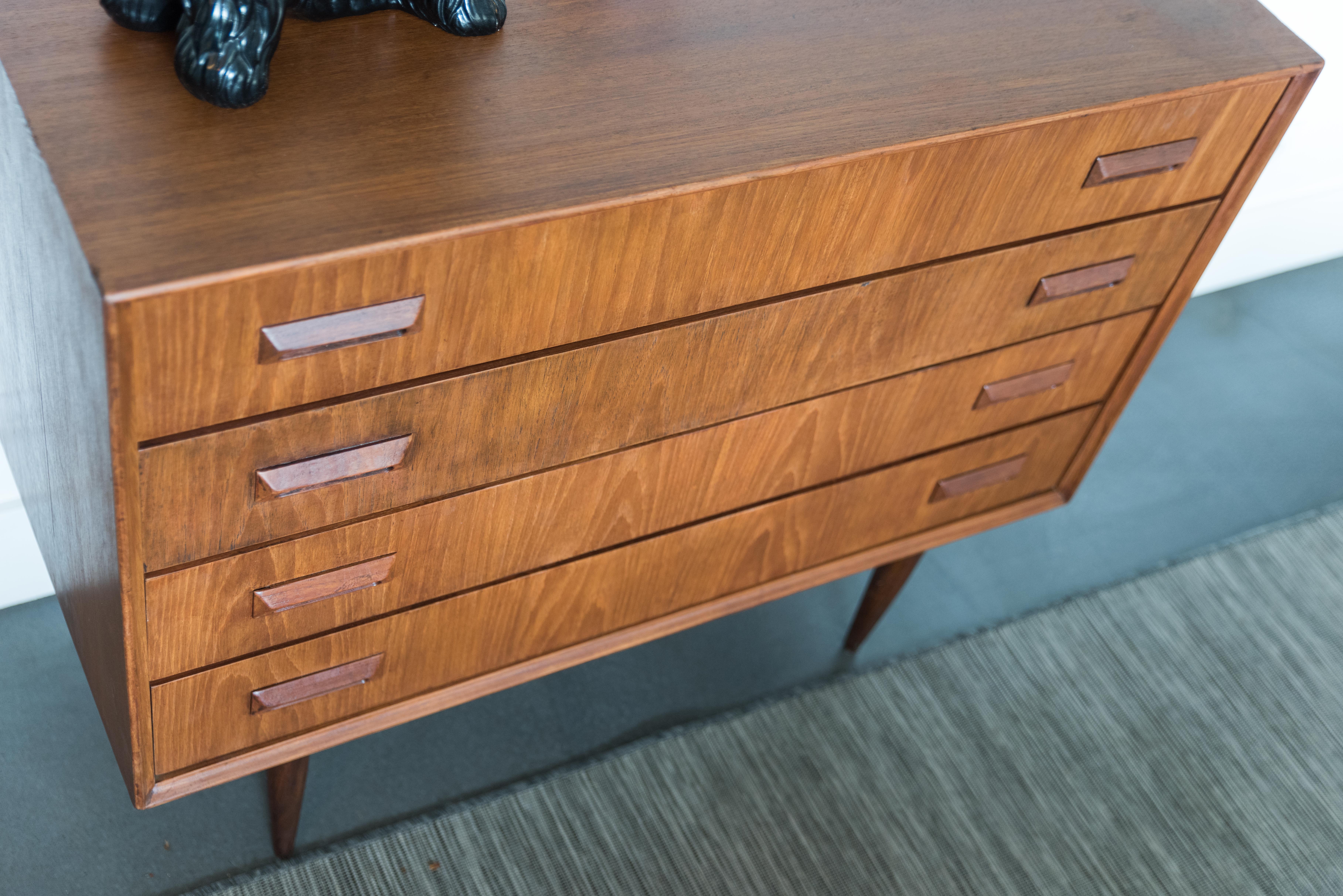 Scandinavian teak dresser