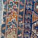 Pretty old Caucasian chirwan carpet of the 19th century  115x176cm