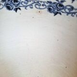 Antique serving dishes in iron earthenware