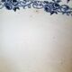 Antique serving dishes in iron earthenware