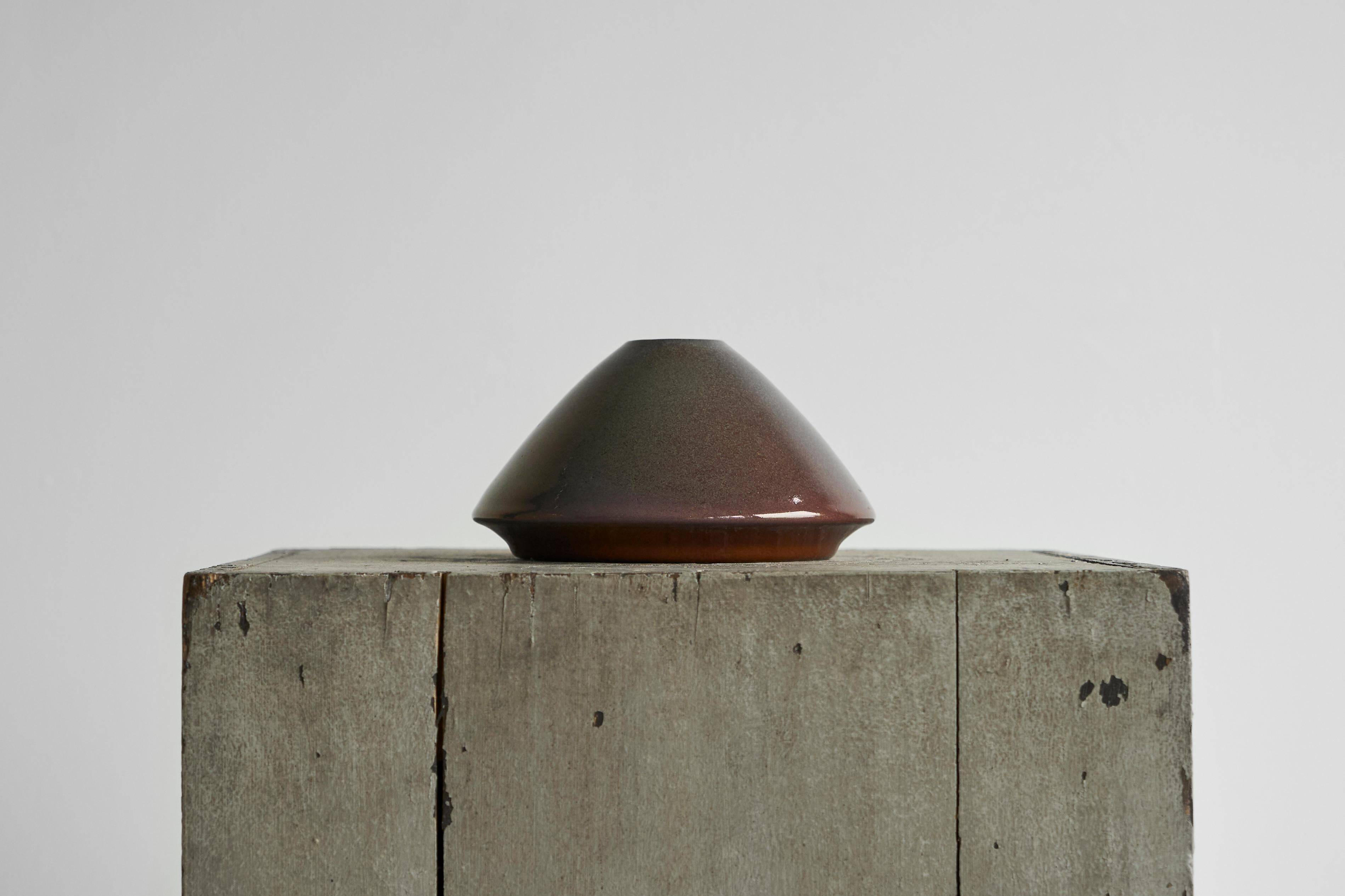 Postmodern ceramic studio object by Joke Stroes for Mobach, 1980s.