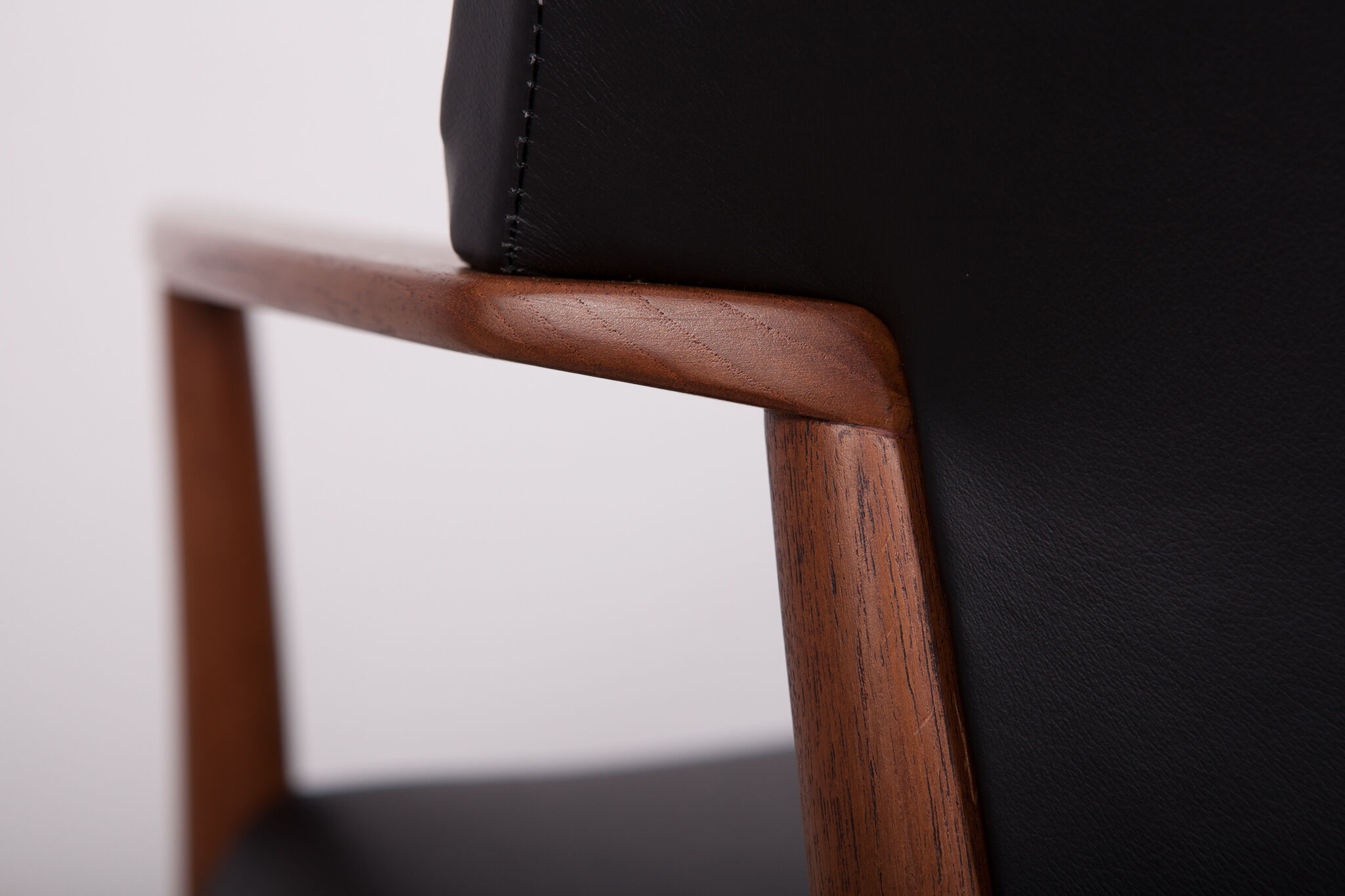 Mid-Century Armchair by A. B. Madsen & E. Larsen for Fritz Hansen, 1950s