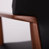 Mid-Century Armchair by A. B. Madsen & E. Larsen for Fritz Hansen, 1950s