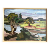 Bucolic landscape