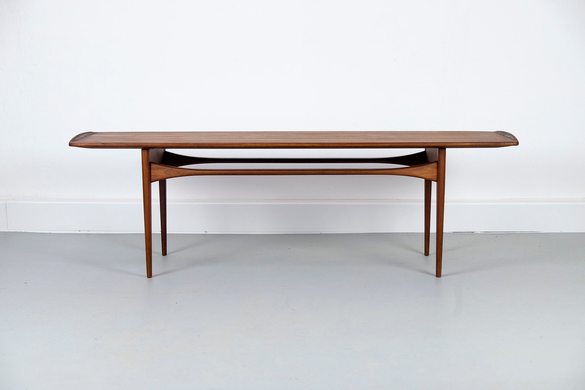 Fd503 teak coffee table by tove & edvard kindt-larsen for france & son, 1950