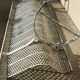 School bench or kindergarten, perforated metal, 50s/60