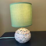 Vintage terrazzo table lamp