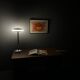 Lampe en chrome art déco