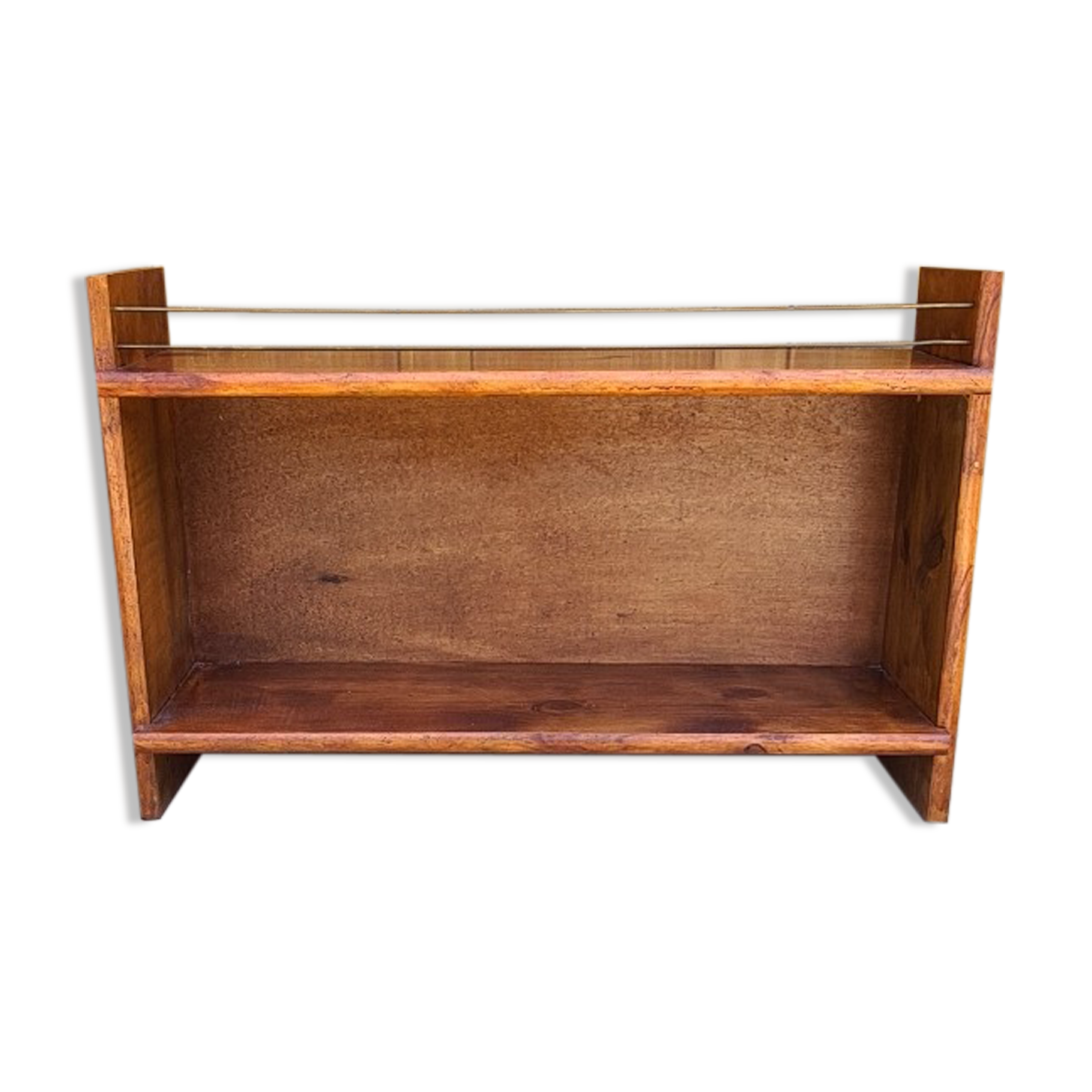 Vintage wall bookcase