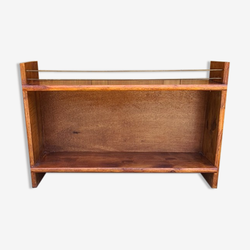 Vintage wall bookcase