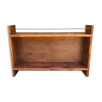 Vintage wall bookcase