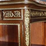 Mahogany Showcase, Transition Louis XV Louis XVI style – 1900