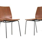 Friso Kramer for Auping Euroika plywood chair | set of 2