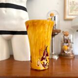 Vase en pâte de verre La Rochère