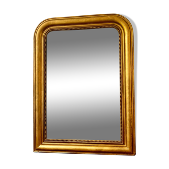 Mirror, old Louis-Philippe pearl 108 × 78