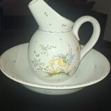 Vase Moustiers workshop A.Baratta (A.B)