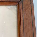 Signed botanical plate/poster under frame