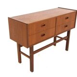 Commode scandinave en teck, Suède, 1960