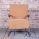 Bauhaus Armchair in Beech & Chrome attributed to Thonet, Czech, 1930s