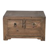 Haibei - Chinese bedside table in ancient elm no. 2